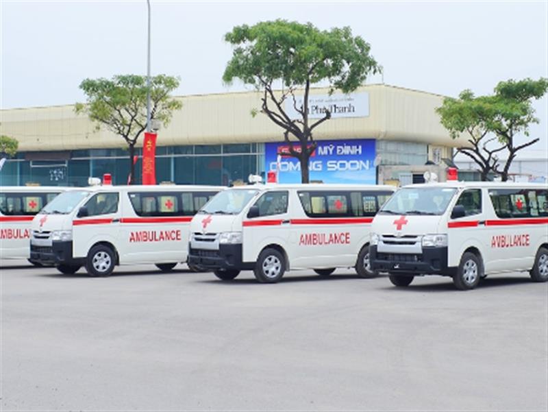 Toyota Hiace cứu thương